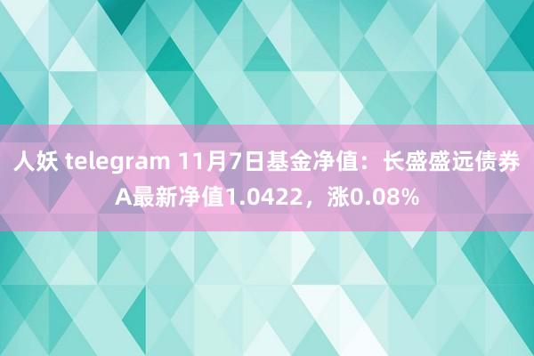 人妖 telegram 11月7日基金净值：长盛盛远债券A最