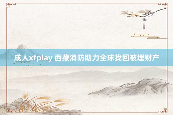 成人xfplay 西藏消防助力全球找回被埋财产